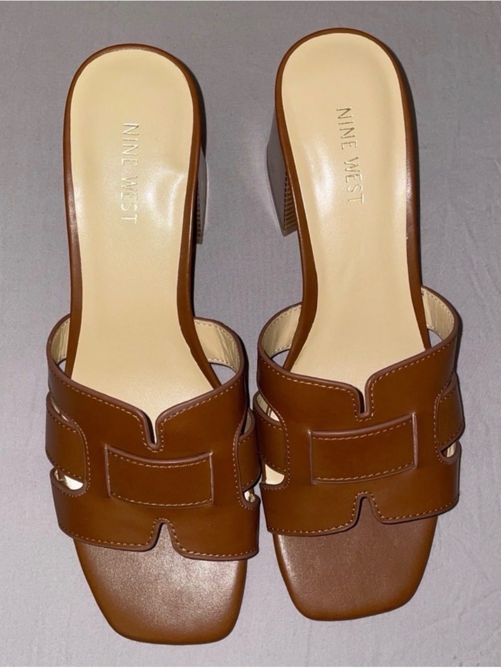 💕 NWOT NINE WEST KAELYN Block Heal Sandal - 10 💕
